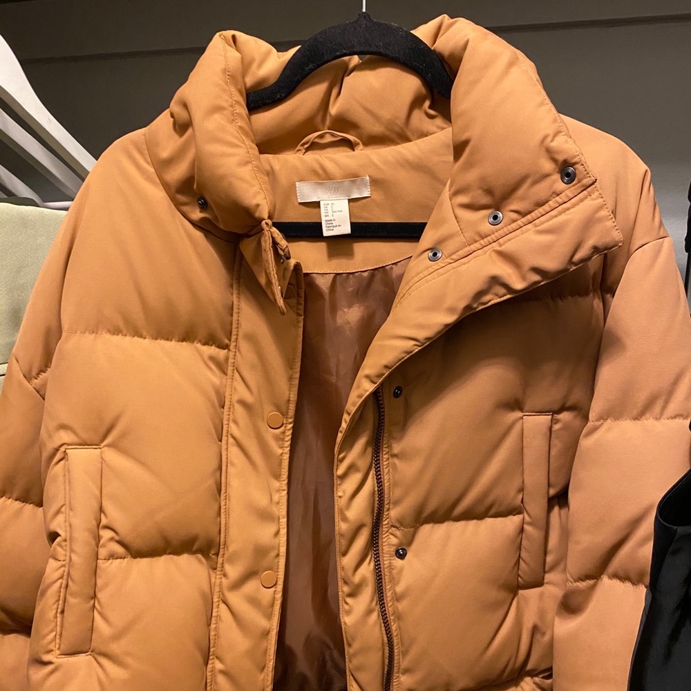 H&M cropped bomber jacket